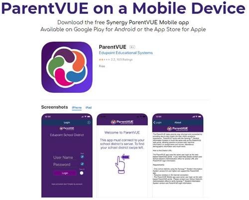 Download ParentVue App